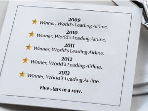 Etihad Airways — лучшая авиакомпания в мире пятый год подряд!