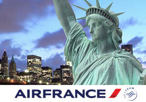 Скидка 3500 рублей на перелет в США от авиакомпании Air France