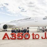 Авиапарк Japan Airlines пополнился первым Airbas А350