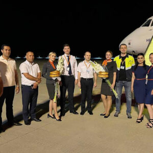 Авиакомпания Азимут выполнила первый рейс из Внуково в Навои