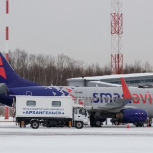 Первый рейс в Архангельск у авиакомпании Smartavia