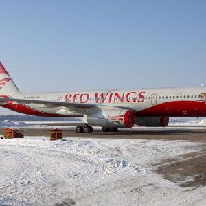 Самолет Ту-204 авиакомпании Red Wings совершил свой первый коммерческий рейс